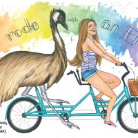 I Rode with an Emu